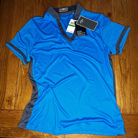 NWT - Callaway - Women’s - Color Block - Mandarin Collar - Golf Polo - Large - Picture 4 of 6